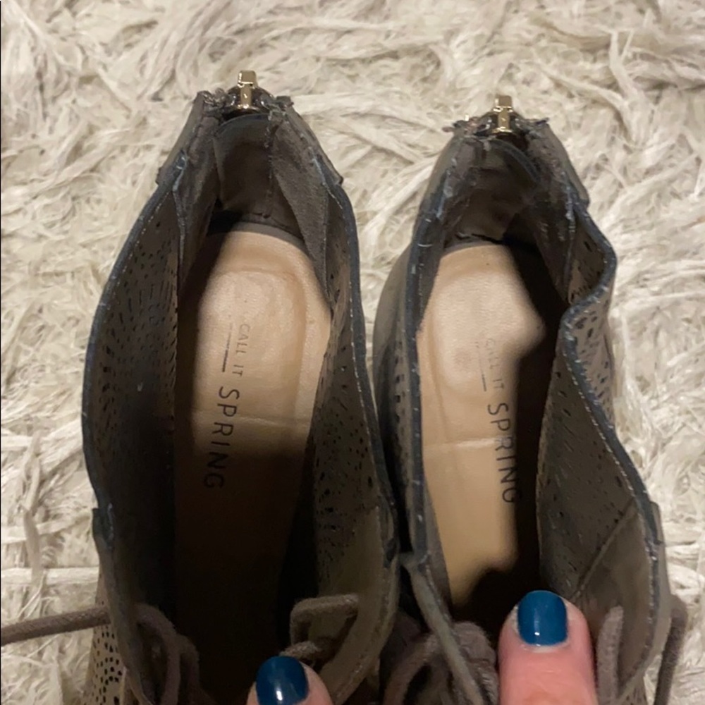Call it spring laced up heels - Picture 8 of 9
